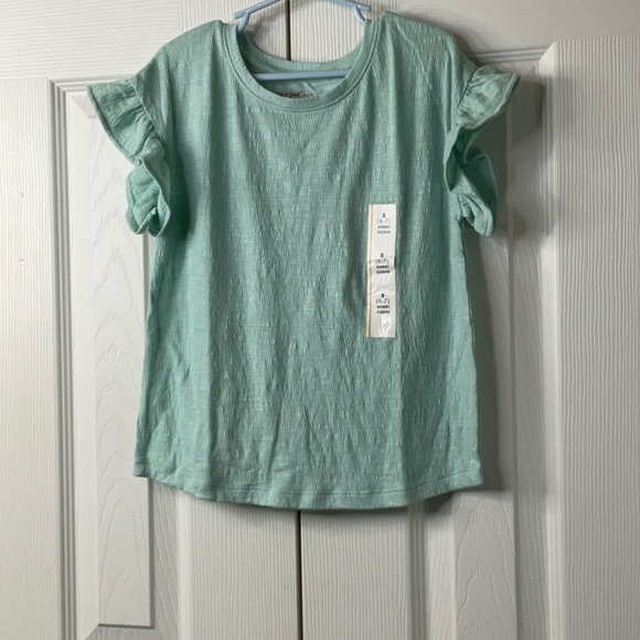 Cat & Jack Short Sleeve Shirt Size S (6/7) - Picture 3 of 8